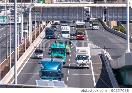 “東京”運輸和物流形象 90857088