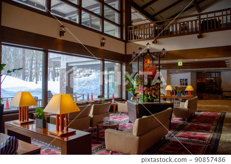 Relax in the hotel lounge Relax in the hotel lounge 90857486