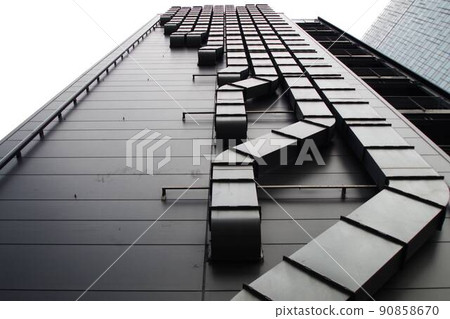 Exhaust duct of skyscraper 90858670
