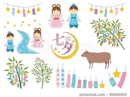 Tanabata Illustration_Set_Main line available 90860005