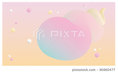 Gradient fluid background image 90860477