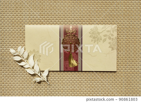 Korean traditional pattern card and copy space Korean traditional pattern card and copy space 90861803