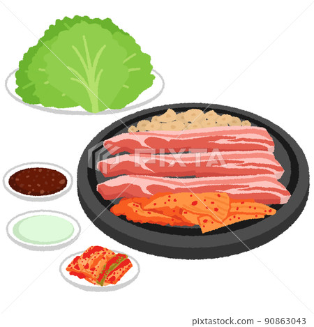 samgyeopsal 的插圖 samgyeopsal 的插圖 90863043
