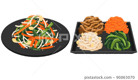 Illustration of namul 90863070