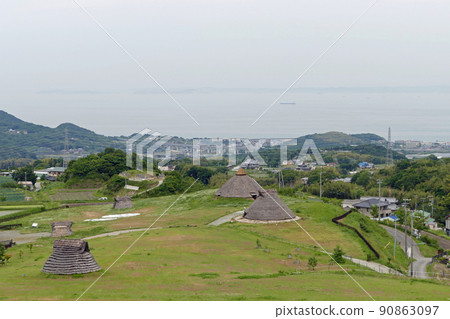 Goto Nagagakiuchi Ruins Awaji Island Hyogo Prefecture 90863097