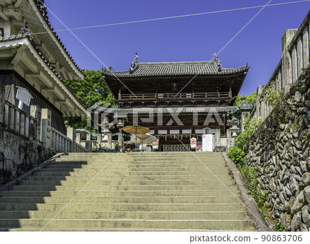 香川縣琴平町金比羅山大門 香川縣琴平町金比羅山大門 90863706