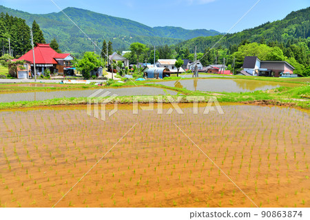 Sakae Village, Nagano Prefecture Scenery near Sakae Village Public Hall (Sakae Village, Nagano Prefecture) [2022.5] 90863874