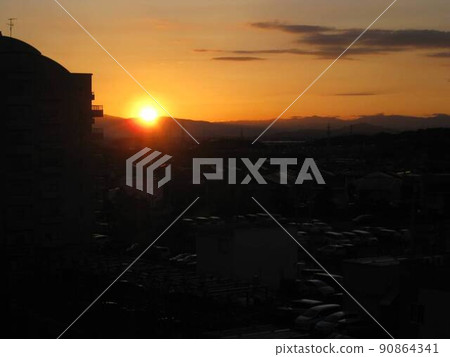 Sunset. See you tomorrow ... Sunset. See you tomorrow ... 90864341