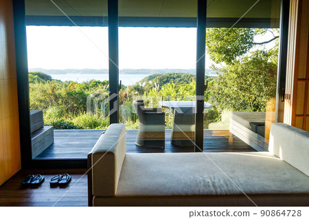 從房間看到的前灣 90864728