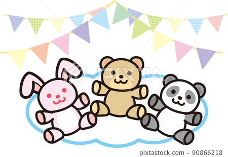 長毛絨 毛絨玩具 玩具 90866218
