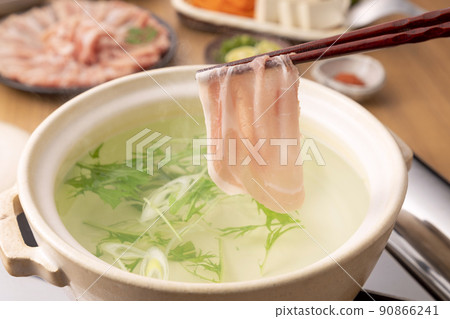 Pork shabu-shabu 90866241
