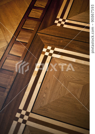 Details of a beautiful marquetry 90867593