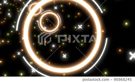 VJ Tunnel Circle Pop Space Yellow [There is another Ver] 90868245