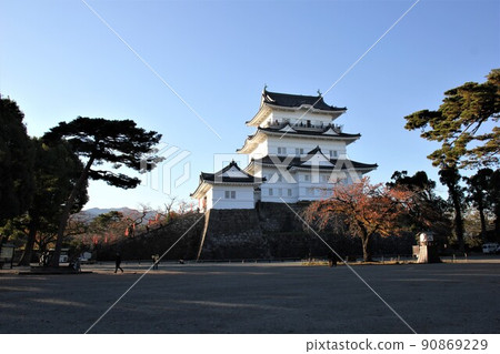 Odawara Castle castle tower on a sunny winter day Odawara Castle castle tower on a sunny winter day 90869229
