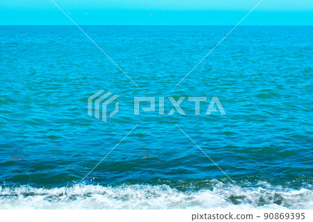Seascape on background sky Seascape on background sky 90869395