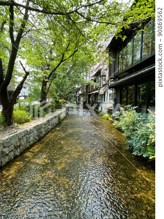 京都優雅的木屋町高瀨川市區綠洲 90869562