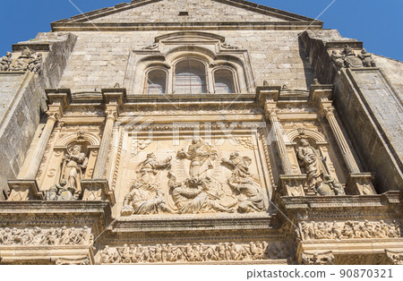 Savior Chapel (El Salvador) detail facade, Ubeda, Jaen, Spain Savior Chapel (El Salvador) detail facade, Ubeda, Jaen, Spain 90870321