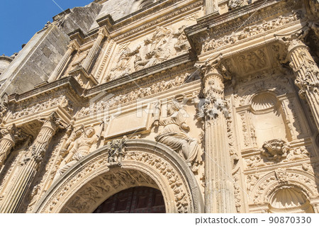 Savior Chapel (El Salvador) detail facade, Ubeda, Jaen, Spain 90870330
