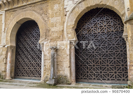 Outside the Cathedral of Cordoba Mosque, Spain 90870400