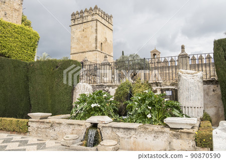 Alcazar de los Reyes Cristianos in Cordoba, Spain 90870590