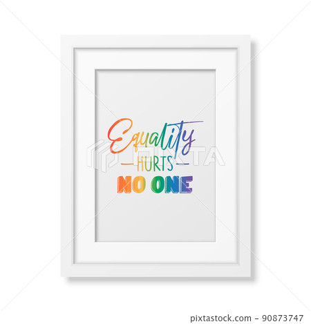 Equality Hurts No One. Vector Design for T-shirt, Plackard Print, Pride Month Celebrate Concept. Typography Qute with Lgbt Rainbow, Transgender Flag. LGBT, Gays, Lesbians, Fight for Human Rights Equality Hurts No One. Vector Design for T-shirt, Plackard Print, Pride Month Celebrate Concept. Typography Qute with Lgbt Rainbow, Transgender Flag. LGBT, Gays, Lesbians, Fight for Human Rights 90873747