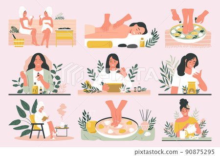 Aromatherapy Flat Set 90875295