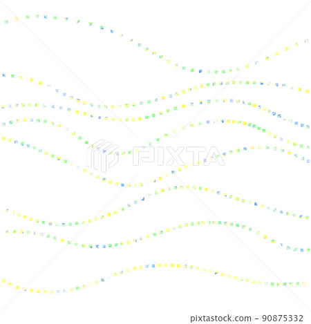 波浪圖形藝術波浪設計 90875332