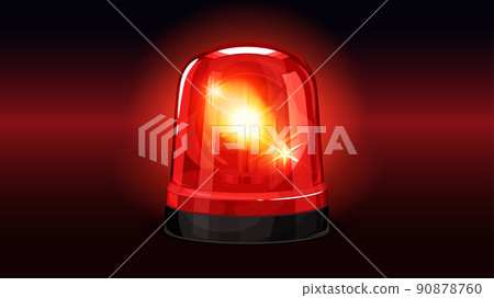 Siren light_Rotating light background illustration_16: 9 90878760