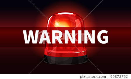 警笛燈_旋轉燈背景圖_WARNING_16：9 90878762