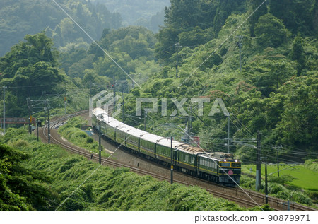 北陸本線 Kurikara Isurugi JR West EF81-44(Tsuruga)+24系暮光快車 90879971