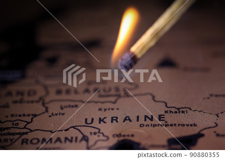 War in Europe. map of ukraine. Conflict between Russia and Ukraine ! War in Ukraine. War in Europe. map of ukraine. Conflict between Russia and Ukraine ! War in Ukraine. 90880355