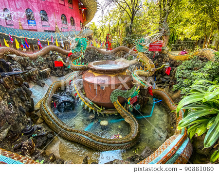 Wat Sam Phran the Dragon temple in Nakhon Pathom, Thailand Wat Sam Phran the Dragon temple in Nakhon Pathom, Thailand 90881080