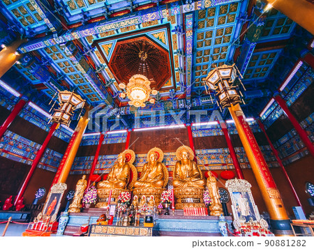 Wat Boromracha Kanchanapisek Anusorn or Wat Leng Noei Yi 2 chinese complex in Bang Bua Thong 90881282