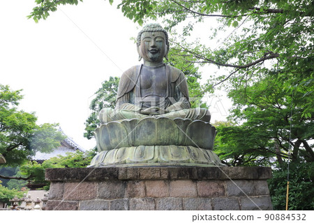 東京文京區護國寺大佛 東京文京區護國寺大佛 90884532