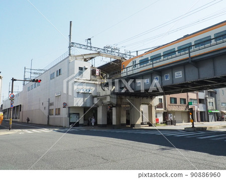 Kintetsu "Toji" station square National Highway No. 1 Kintetsu "Toji" station square National Highway No. 1 90886960