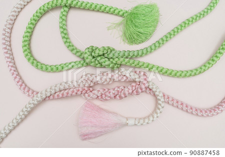 Japanese traditional obi string Japanese traditional obi string 90887458