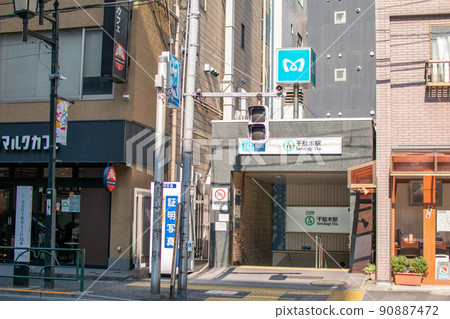 千馱木站出口 / 東京都文京區 90887472