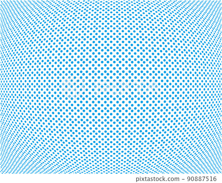 Background wallpaper, polka dots, expansion, distortion, blue 90887516