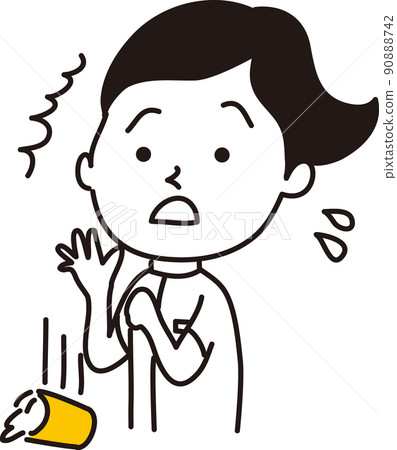 驚訝的女護士 驚訝的女護士 90888742