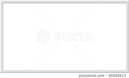 簡約白色相框16：9 90888823