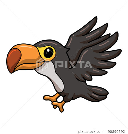 bird, cartoon, toucan 90890592