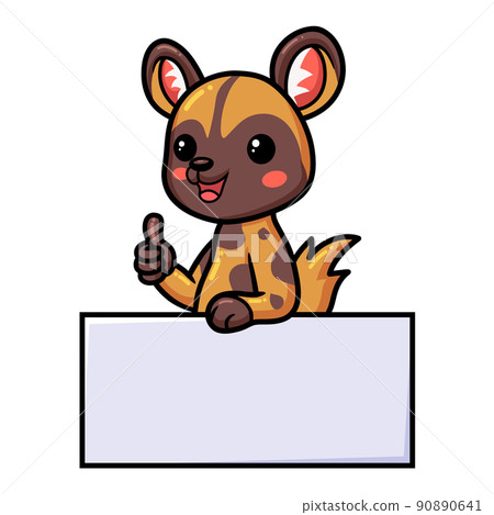cartoon, dog, hyena 90890641