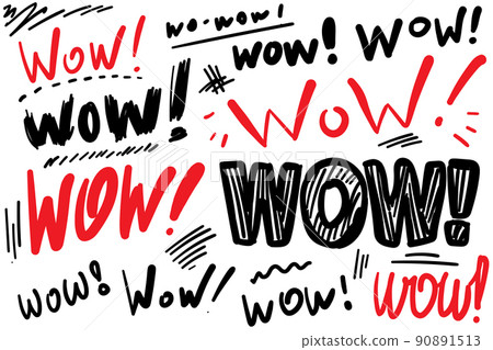 WOW Words, Expression Text WOW Words, Expression Text 90891513