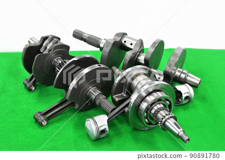 Crankshaft of motorcycle engine 90891780