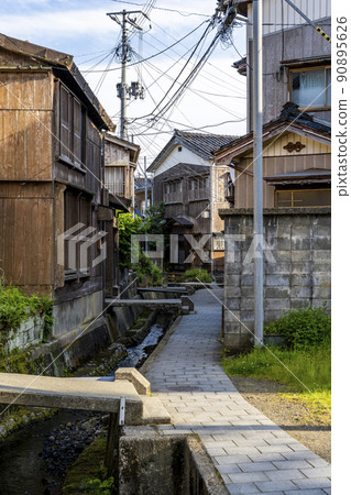 Niigata Sado Shukunegi Village Cityscape Niigata Sado Shukunegi Village Cityscape 90895626