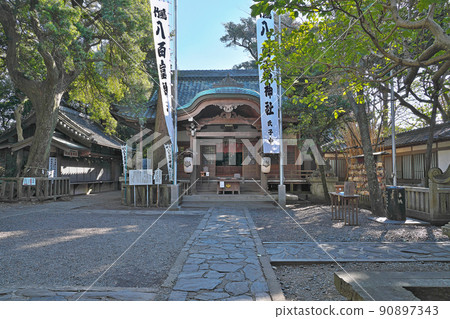 [Yaotomi Shrine] Takeshima-cho, Gamagori City, Aichi Prefecture 90897343