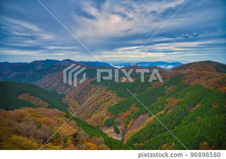 [Wakayama Prefecture] October, View from Ryujin Gomasan Sky Tower 90898580