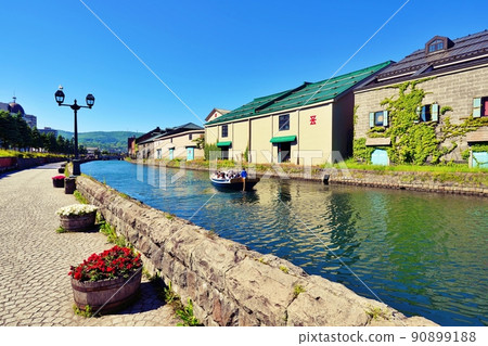 Hokkaido Otaru Canal Hokkaido Otaru Canal 90899188