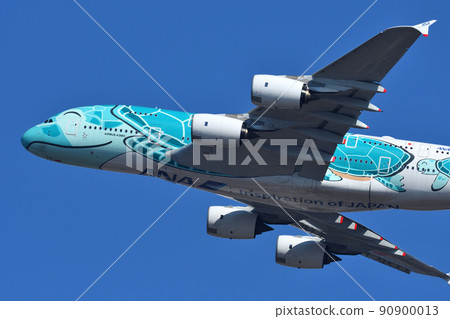 All Nippon Airways (ANA) passenger plane A380-800 All Nippon Airways (ANA) passenger plane A380-800 90900013