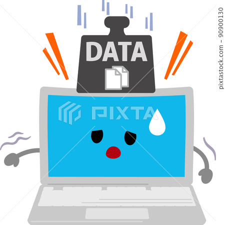 Laptop with heavy data and slow operation 90900130